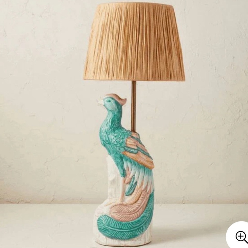 ISO Peacock Lamp